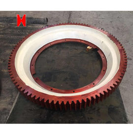 Cement Rotary Kiln Die Steel Forging Inner 8000mm Forging Large Ring Gear