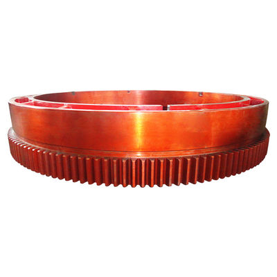 Cement Rotary Kiln Die Steel Forging Inner 8000mm Forging Large Ring Gear