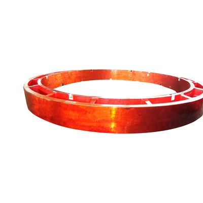 Cement Rotary Kiln Die Steel Forging Inner 8000mm Forging Large Ring Gear