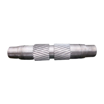 Alloy Steel Tooth Surface Hardening Helical Gear Shaft For Ball Mill